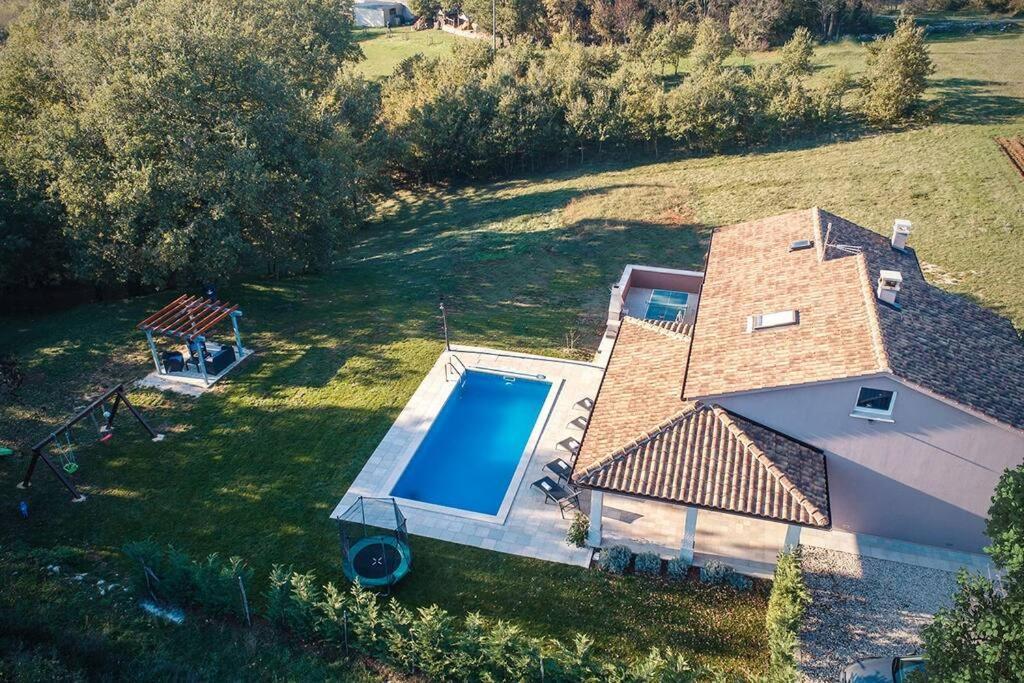 Modern House With Private Pool Villa Zminj ภายนอก รูปภาพ
