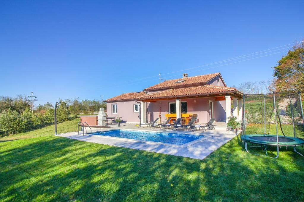 Modern House With Private Pool Villa Zminj ภายนอก รูปภาพ
